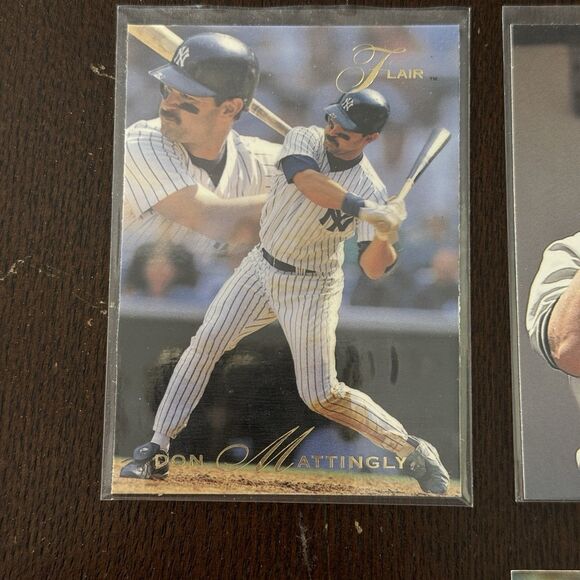Don Mattingly 12 Card Lot NM  New York Yankees AL MVP Gold Glove All Star - Picture 9 of 12